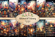 Whimsical Library, a Background Graphic by Curve Design (Thumbnail 1 of 9)