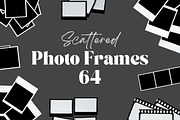 64 Scattered Polaroid Photo Frames, an Abstract Photo by Ksuview (Thumbnail 1 of 10)