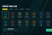 Football Game UI Kit, 100 Screens, an UI Kit Template by pawellpi (Thumbnail 20 of 117)