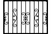 Vintage Scroll Gate Panel Bundle, a Decorative Illustration by Creativeshirt (Thumbnail 12 of 20)