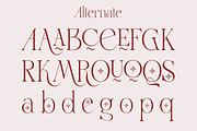 Vroza Conte - Elegant Modern Display, a Serif Font by Qweera Studio (Thumbnail 10 of 12)