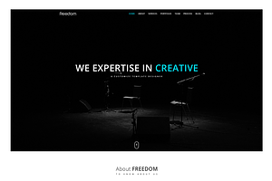 Freedom PSD Template