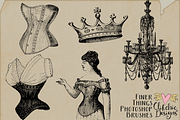 Finer Things Vintage Brushes, a Brush Add-On by Clikchic Designs (Thumbnail 4 of 4)