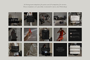 200 Instagram Aesthetic Bundle, a Social Media Template by Instprofi | Studio Estimo (Thumbnail 10 of 17)