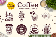 Coffee SVG Bundle | Coffee Quotes, a Graphic by LovePowerDesigns (Thumbnail 9 of 11)