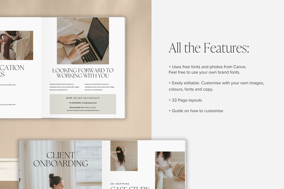 Client Onboarding Welcome Template, a Marketing Template by Tabitha Emma (Photo 6 of 9)