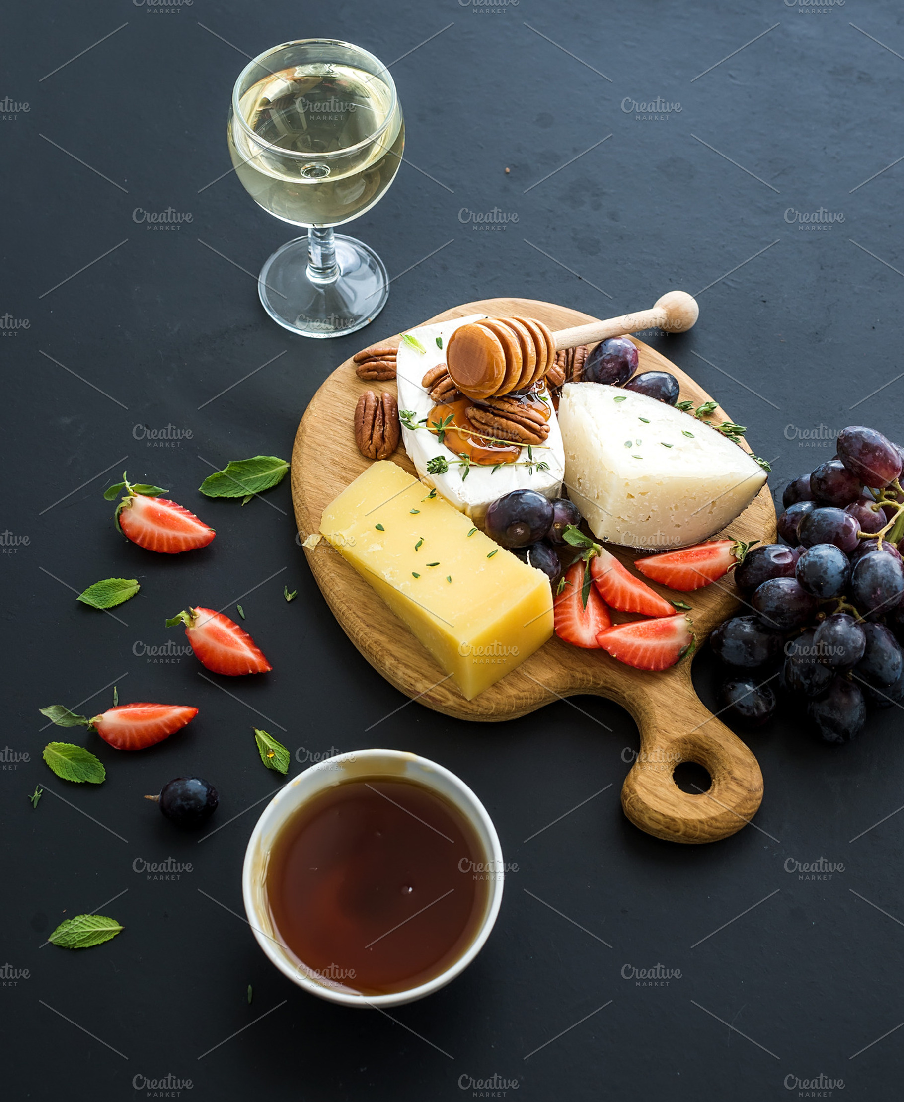 Wine snack set containing italian, background, and food, a Food & Drink Photo by Foxys
