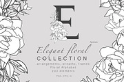 BUNDLE. Line art floral set, an Object Graphic by Vera●Suleimanova (Thumbnail 12 of 13)