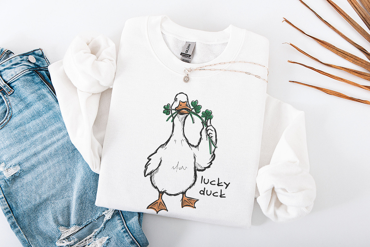 Lucky Duck PNG Sublimation, St, an Illustration by SharpMarketplace (Photo 4 of 9)