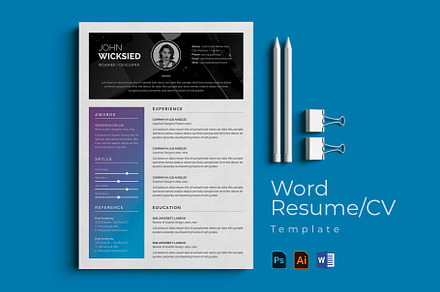 Word Resume Template