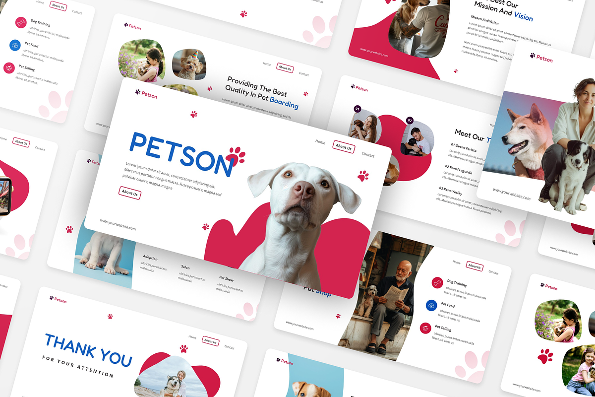 Pet Care and veternary Keynote, a Presentation Template by Annora Studio (Photo 5 of 5)