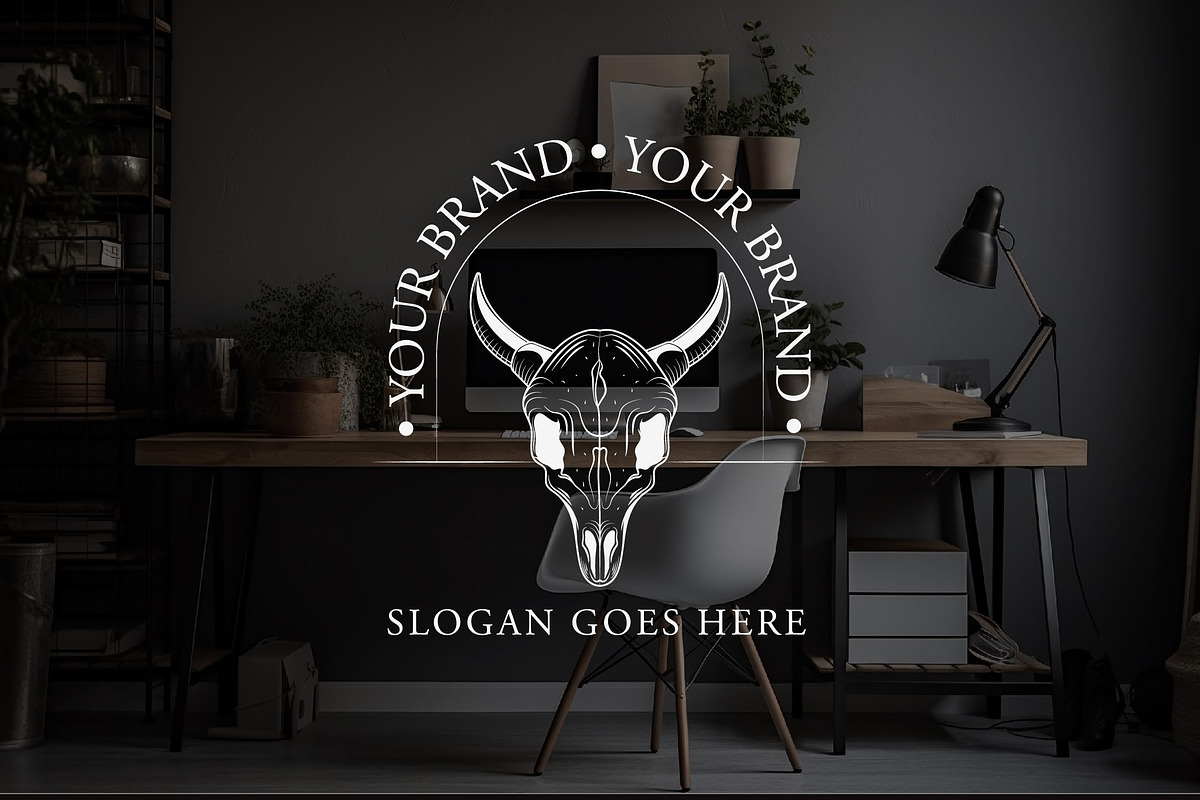 Set Vintage Brand Logos, a Templates & Theme by studiogstock (Photo 1 of 5)