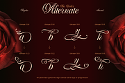 Berlyana Sensual, a Script Font by Burntilldead (Thumbnail 13 of 14)