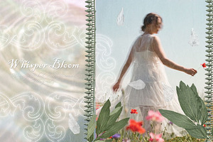 Whisper Bloom / Bokeh Collage Kit