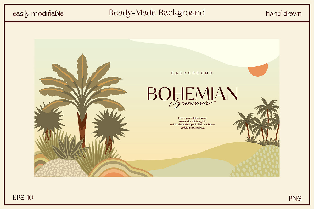 Bohemian Summer, an Object Illustration by NKTN (Photo 2 of 19)