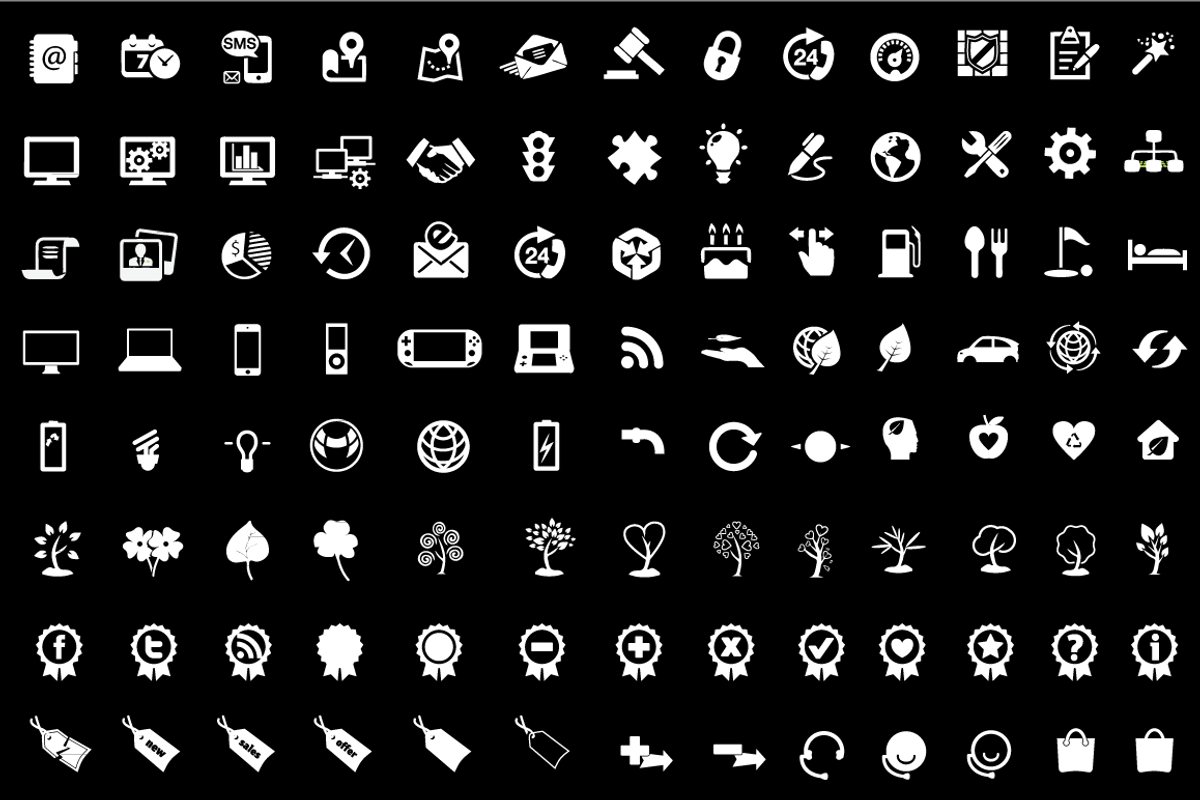 208 ICONS VECTOR SET Buy 1 Get 1, an Icon by VL Shop (Photo 2 of 3)