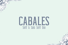 Cabales Duo 8 Font | Bonus Freebie