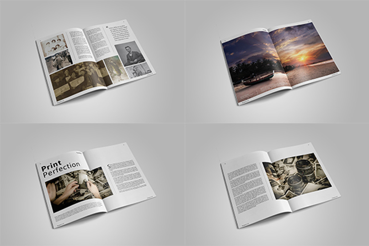 Photograph Magazine Template, a Magazine Template by Bookrak Graphic Design (Photo 8 of 13)