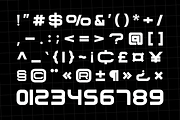 Hyperon Futuristic Geometric Font, a Sans Serif Font by Rasio Studio (Thumbnail 3 of 11)