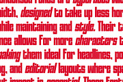 Quante Condensed | Bold Sans Serif, a Sans Serif Font by Mahesans Co (Thumbnail 6 of 10)