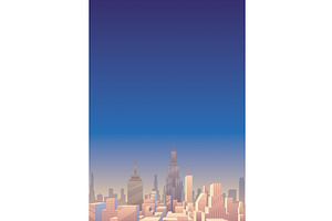 Cityscape Vertical 3