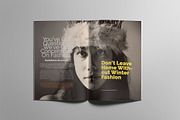 Fashion Magazine Bundle #1, a Magazine Template by Swayang (Thumbnail 21 of 28)