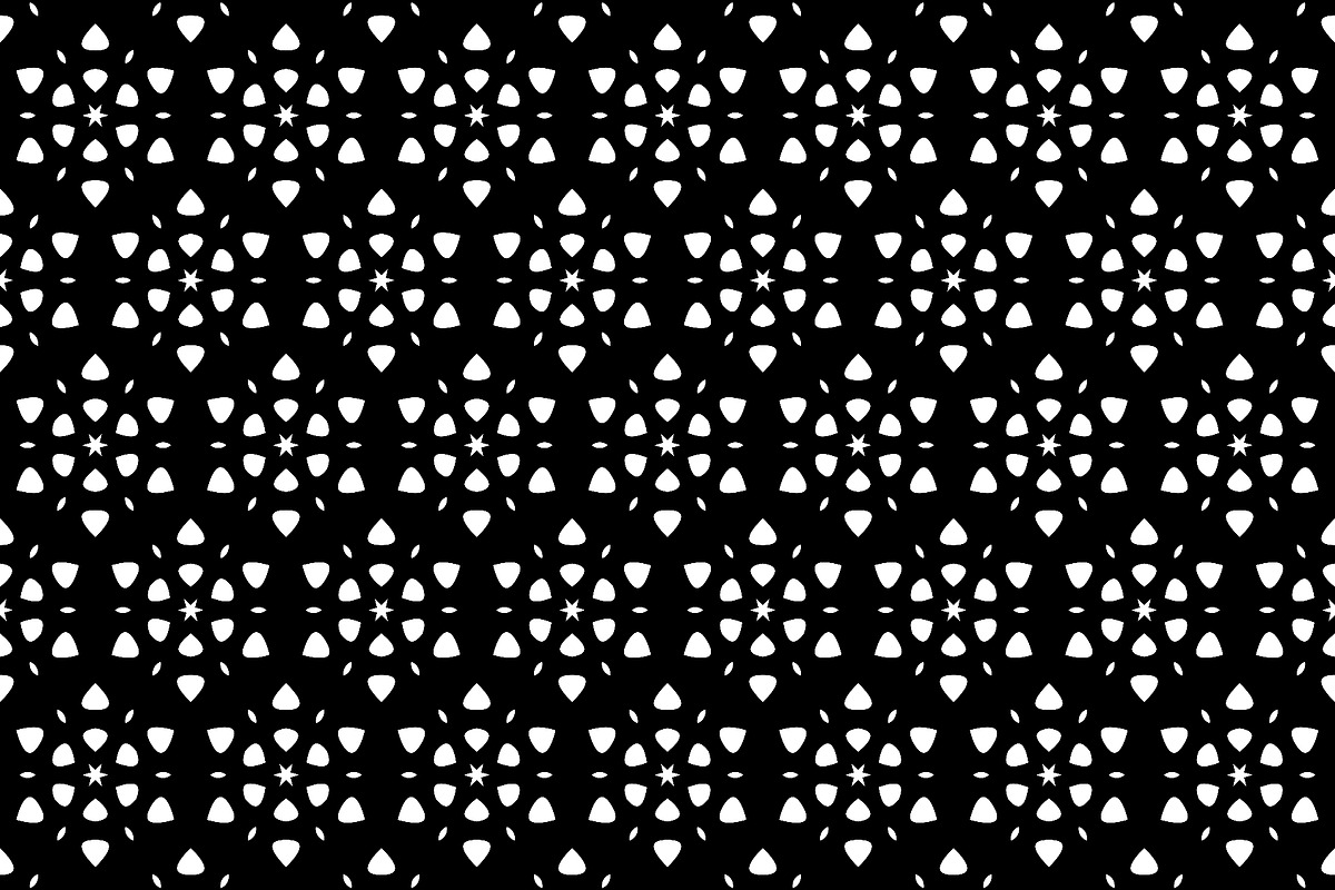 Flower geometric pattern. Seamless, a Pattern Graphic by RODINA (Photo 2 of 3)