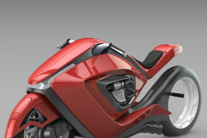 Sport Bike Futuristic Concept