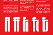 GC Bond - Inktrap Condensed, a Sans Serif Font by Glyphonic (Thumbnail 7 of 15)
