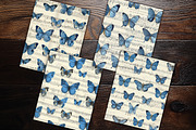 Blue Butterfly Sonata Scrapbooks, a Background Graphic by V Design Creator (Thumbnail 8 of 12)