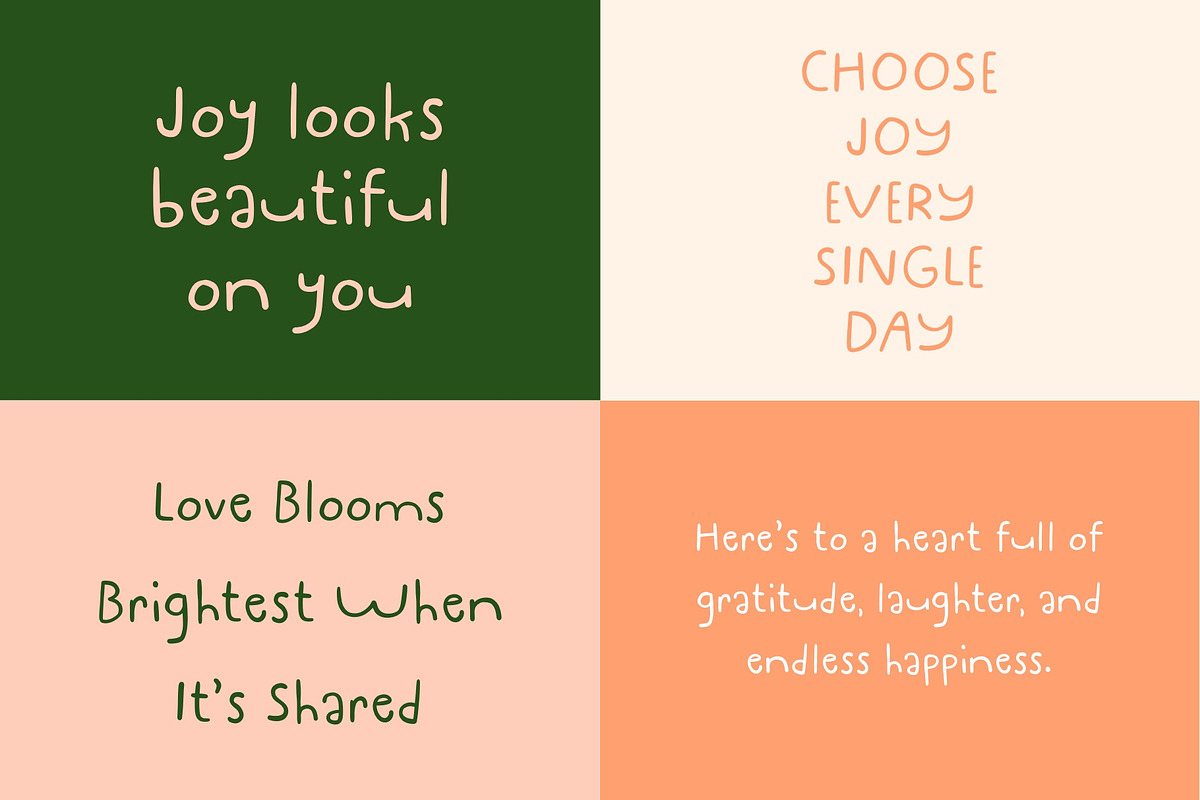 Kibi - A Handwritten font, a Handwritten Font by byherline (Photo 4 of 5)