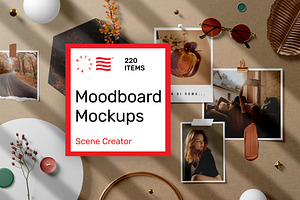 Moodboard Mockups - Scene Creator