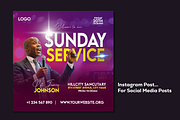 4-in-1 Church Flyer Template, a Social Media Template by Sipi_Graphics (Thumbnail 4 of 6)
