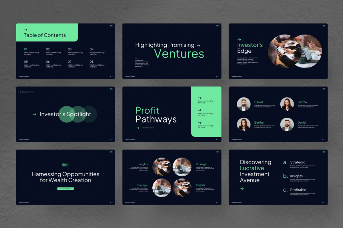 Prospect Pro Investor Keynote, a Presentation Template by Loin Studio (Photo 4 of 4)