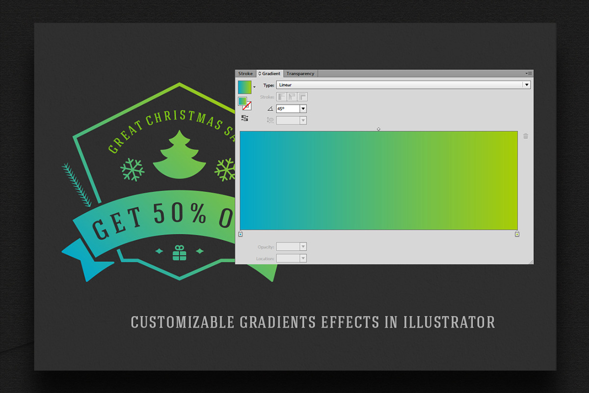 30 Christmas Sale Labels and Badges, a Branding & Logo Template by Vasya Kobelev (Photo 16 of 20)