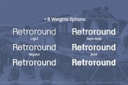 HU Retroround / 20% OFF, a Sans Serif Font by heummdesign (Thumbnail 2 of 6)