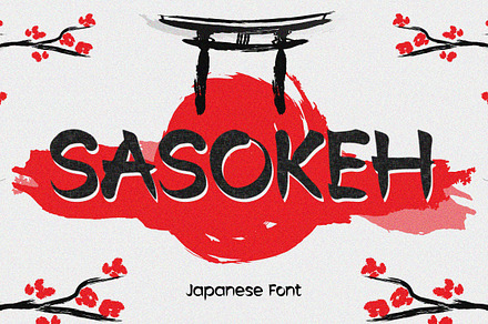 Sasokeh - Japanese Style Font, a Handwritten Font by ENATIVE