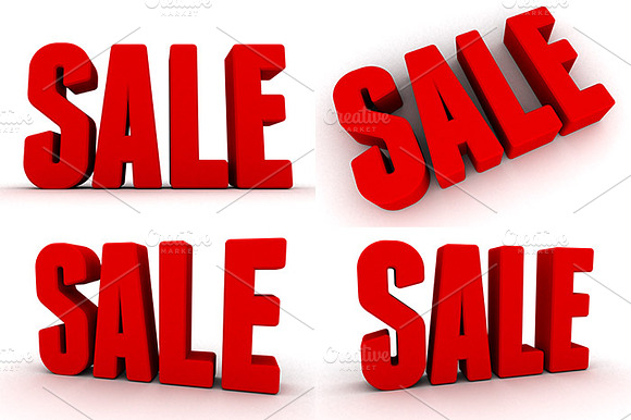 3D Sale Renders Pack 1 preview 6