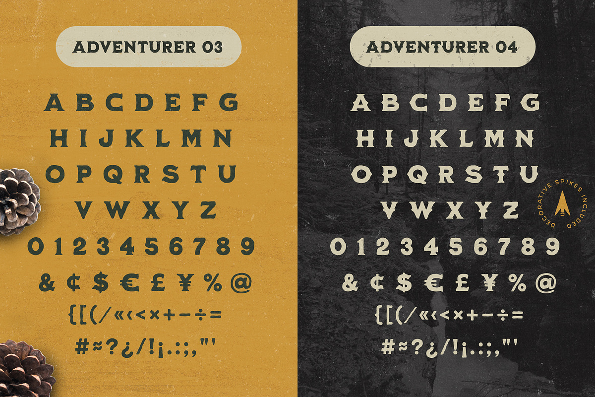Great Adventurer Font Bundle, a Font by Heritage Type Co. (Photo 9 of 16)