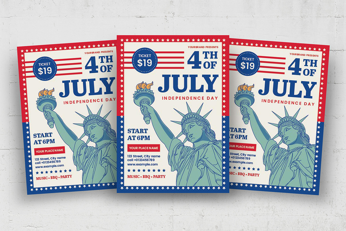 4th July Flyer, a Flyer Template by BrandPacks (Photo 7 of 7)