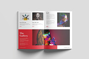Art Exhibition Catalog Template, a Magazine Template by Cleffon_Graphic_Studio (Thumbnail 6 of 9)