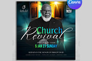 Church Revival Canva Flyers, a Flyer Template by Design Up (Thumbnail 2 of 2)