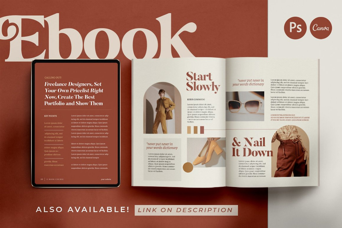 2in1 Bundle eBook + Workbook CANVA, a Magazine Template by Eviory (Photo 5 of 38)