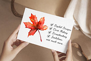 Watercolor Fall Clipart, an Illustration by Libby Wishes (Thumbnail 4 of 6)