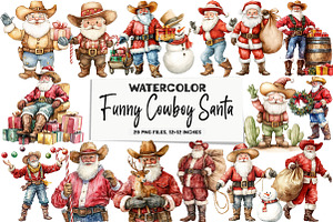 Funny Santa Claus for the 4th of Jul, an Illustration by DreamArtGraphic