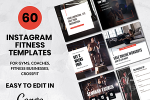 Fitness Instagram Post Template