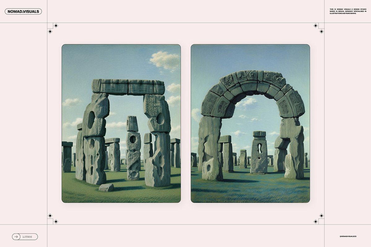 Megaliths Stone Age Illustrations, a Background Graphic by Nomad Visuals (Photo 4 of 15)
