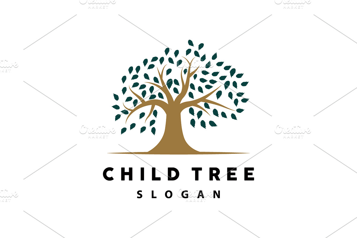 Tree Logo, Educational Playground, a Branding & Logo Template by Maylianaw28
