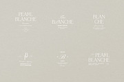 Blanche Logo Kit | Logos Ai Eps Psd, a Branding & Logo Template by Feel This (Thumbnail 4 of 11)