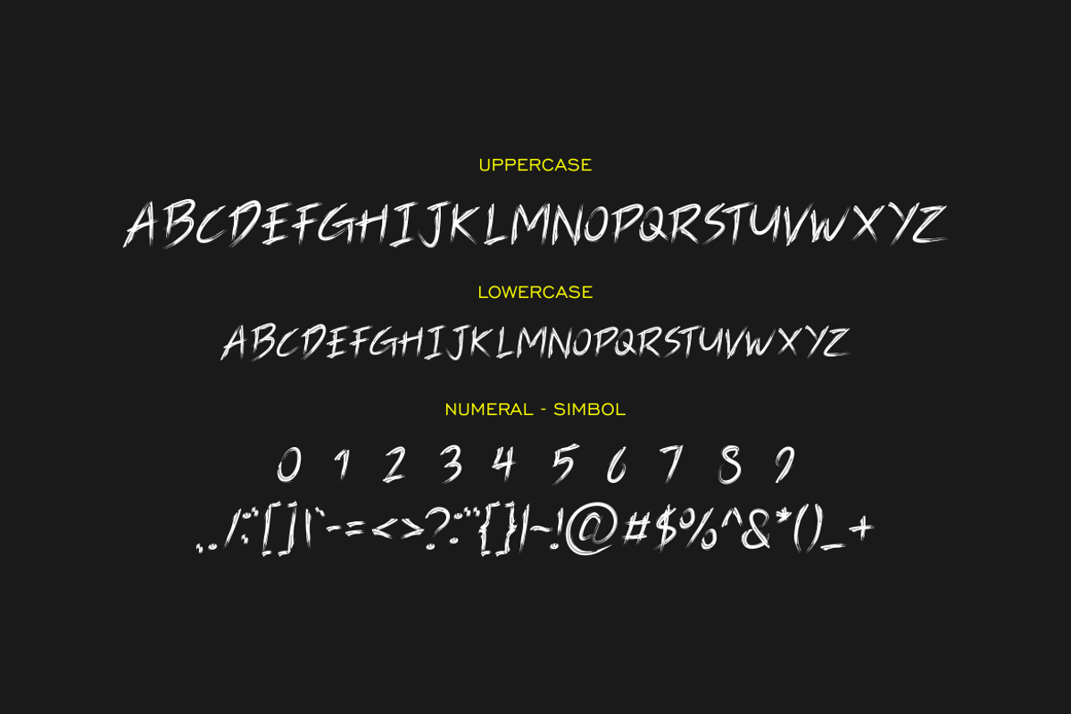 Borimex - Font, a Handwritten Font by artchiles_design (Photo 4 of 5)